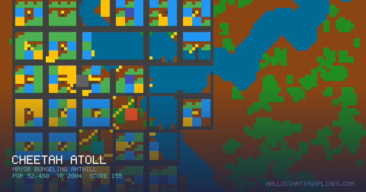 Cheetah Atoll | Hallucinating Splines