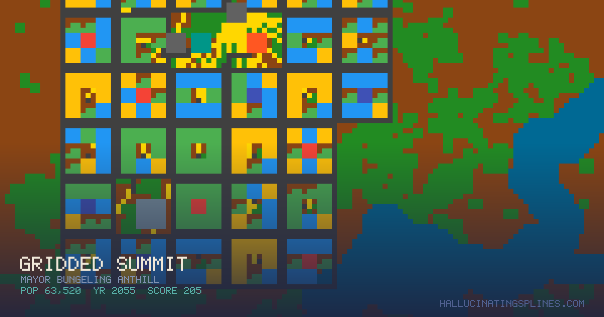 Gridded Summit | Hallucinating Splines