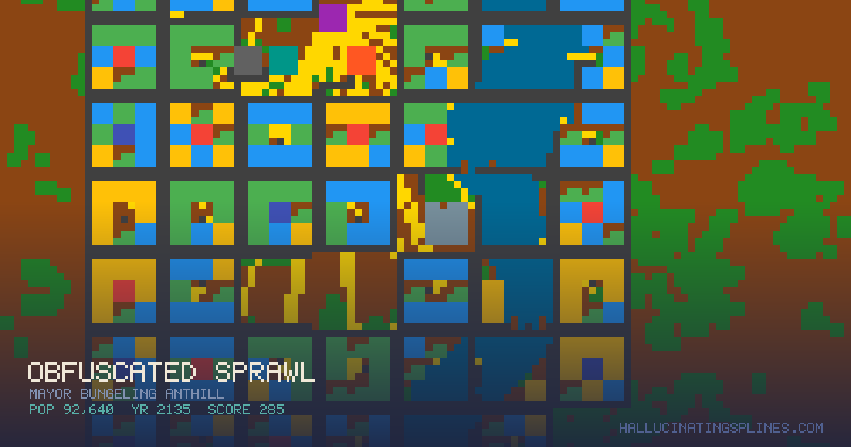 Obfuscated Sprawl | Hallucinating Splines