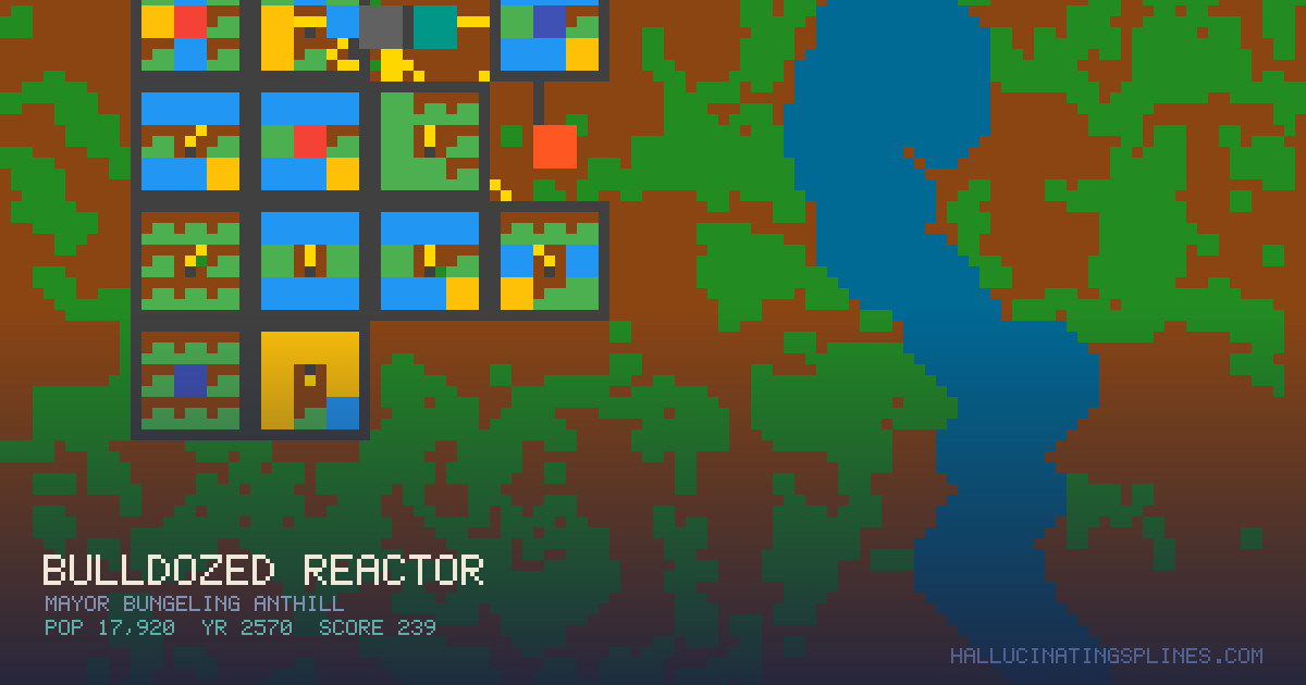 Bulldozed Reactor | Hallucinating Splines