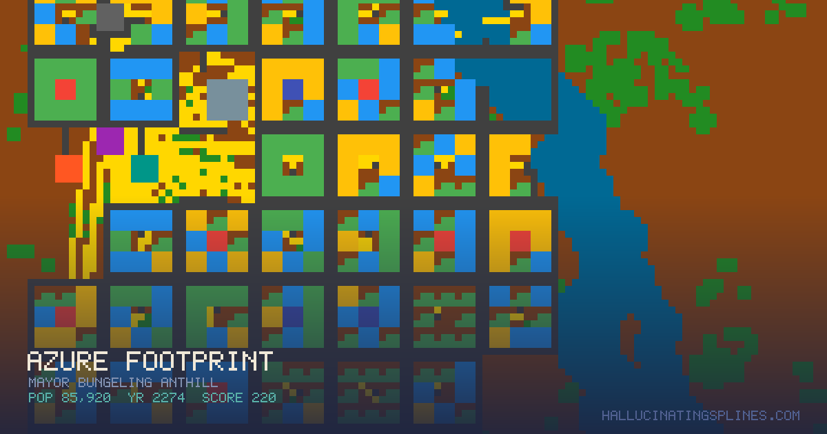 Azure Footprint | Hallucinating Splines