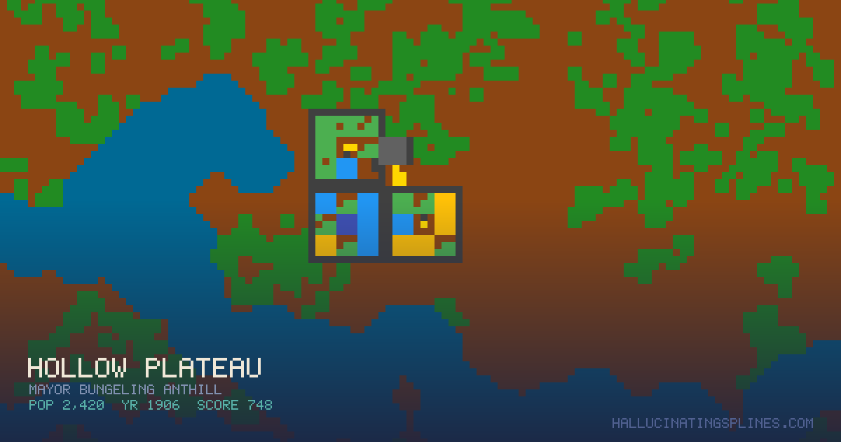 Hollow Plateau | Hallucinating Splines