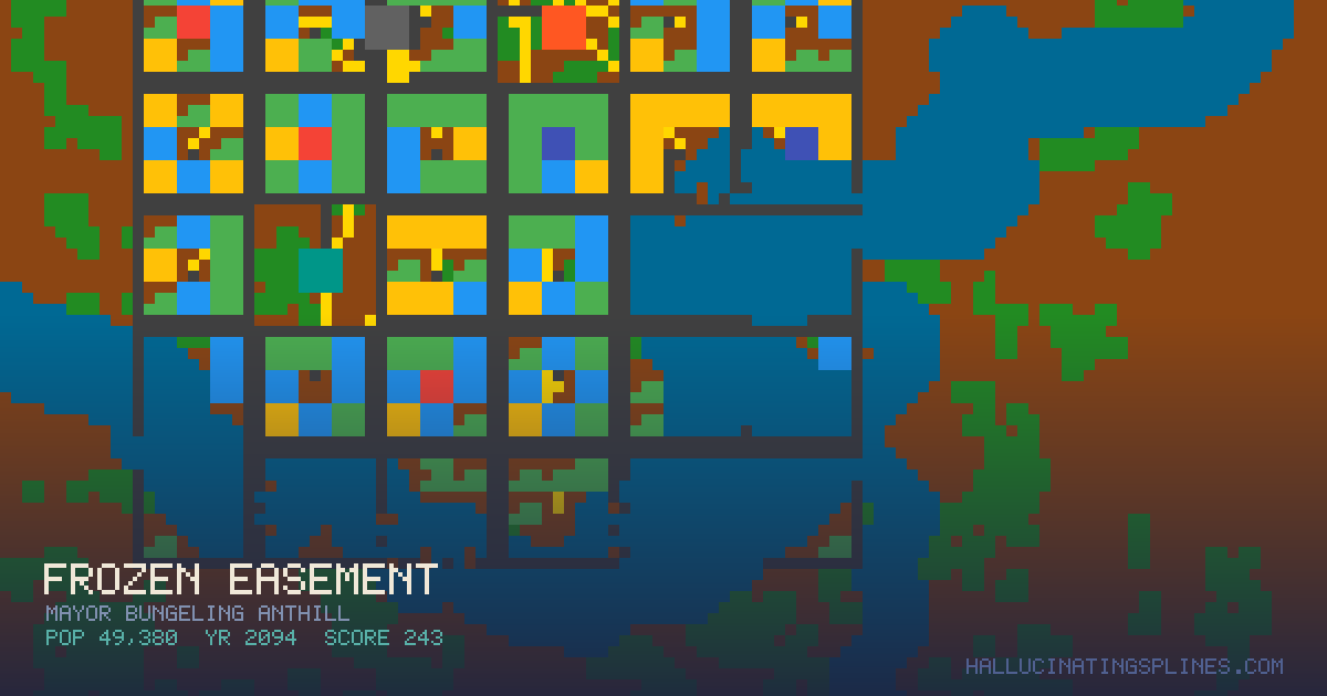 Frozen Easement | Hallucinating Splines