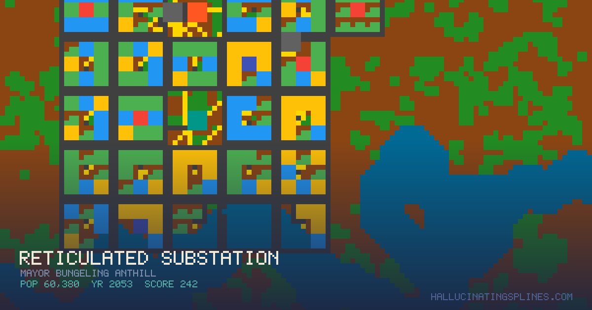 Reticulated Substation | Hallucinating Splines