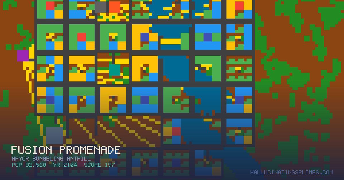 Fusion Promenade | Hallucinating Splines