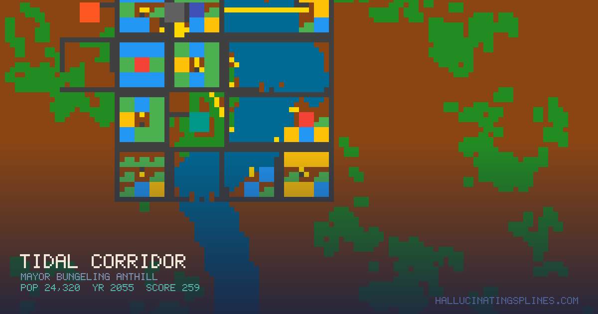 Tidal Corridor | Hallucinating Splines