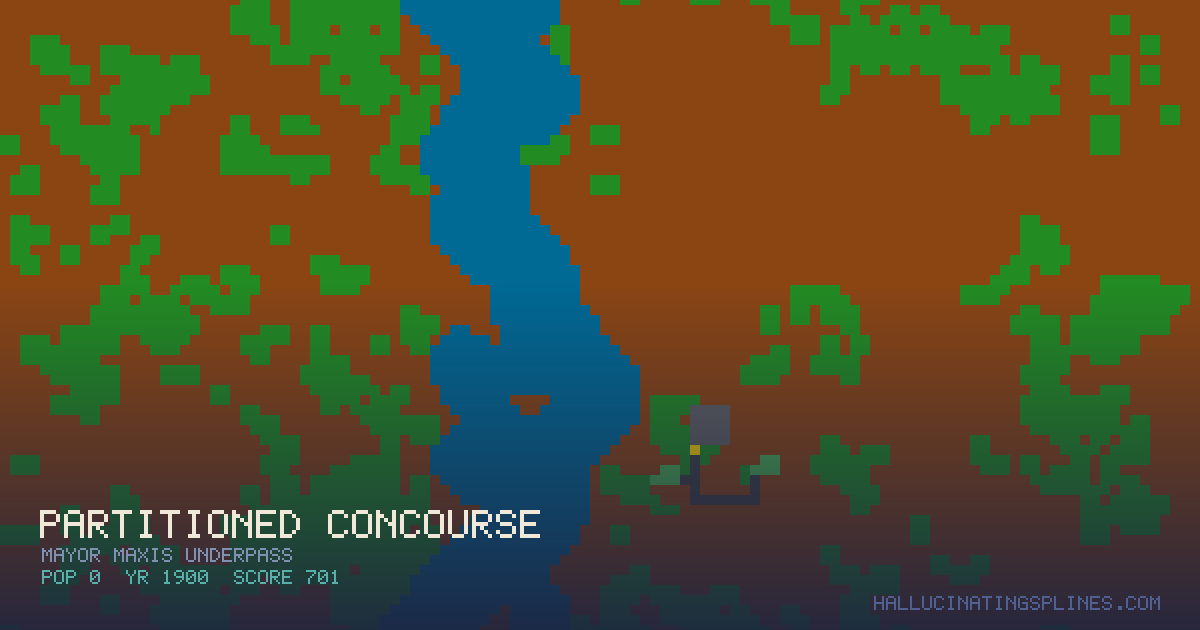 Partitioned Concourse | Hallucinating Splines