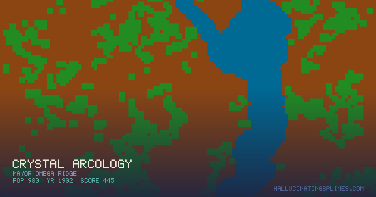 Crystal Arcology | Hallucinating Splines
