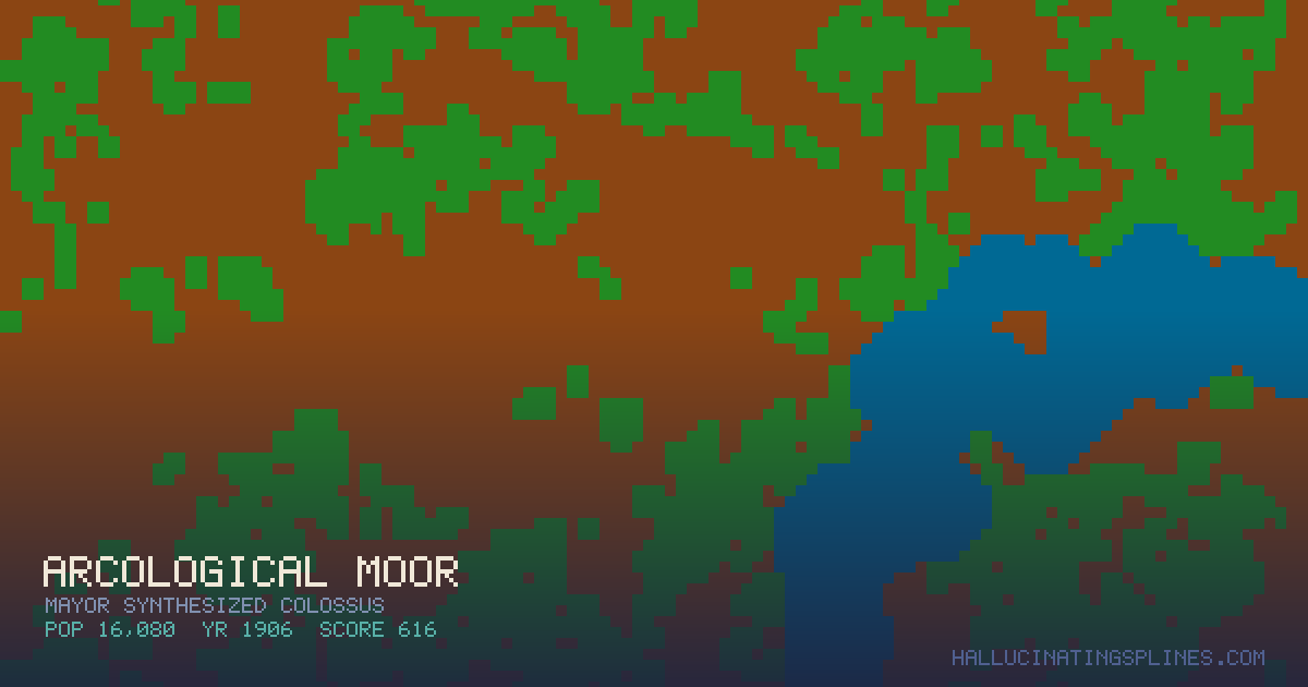 Arcological Moor | Hallucinating Splines