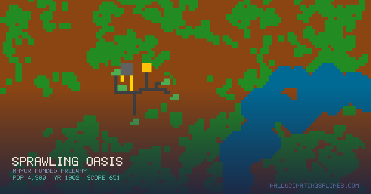 Sprawling Oasis | Hallucinating Splines