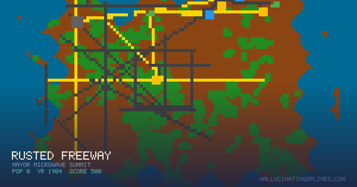 Rusted Freeway | Hallucinating Splines
